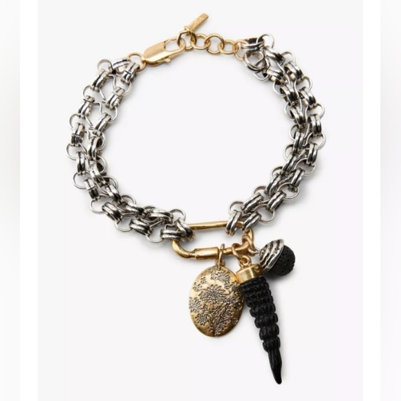 Zara Pack Of 2 Medallion And Charm Bracelet - Picture 3 of 3